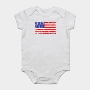 american flag Baby Bodysuit